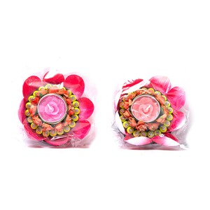 Fair Multicolour Decorative Diwali Floating Diya Set A-12