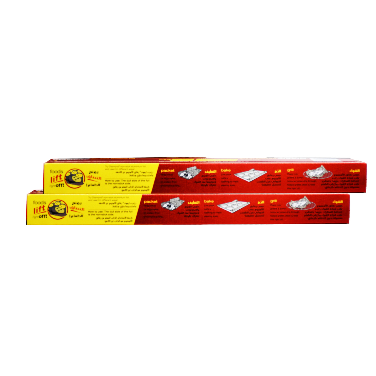 Diamond Aluminum Non-Stick Foil 30sq.ft 2 pcs