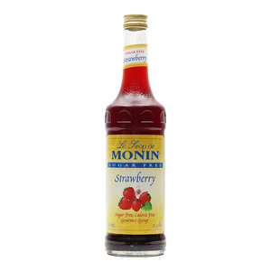 Monin Strawberry Syrup Sugar Free 750 ml