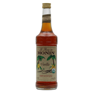 Monin Organic Vanilla Syrup 750 ml