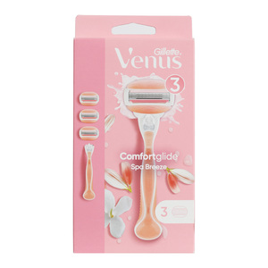 Gillette Venus 3 Comfort Glide Spa Breeze 1 Handle + 3 Cartridges