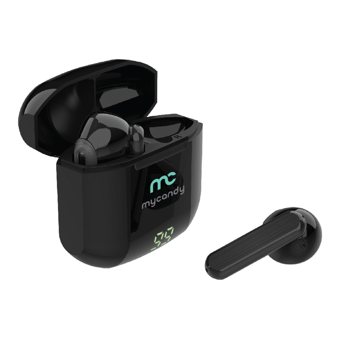 MyCandy Wireless  Earbuds With Case TWS175 Black