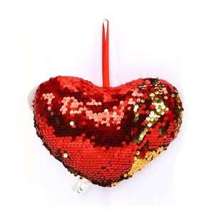 Cuddle UK Soft Cushion With Glitter 20cm 600