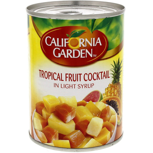 California Garden Canned Tropical Fruit Cocktail In Light Syrup 565 g