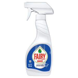 Fairy Anti-Bacterial Kitchen Spray With Alternative Power to Bleach for Dishes and Kitchen Surfaces 450 ml