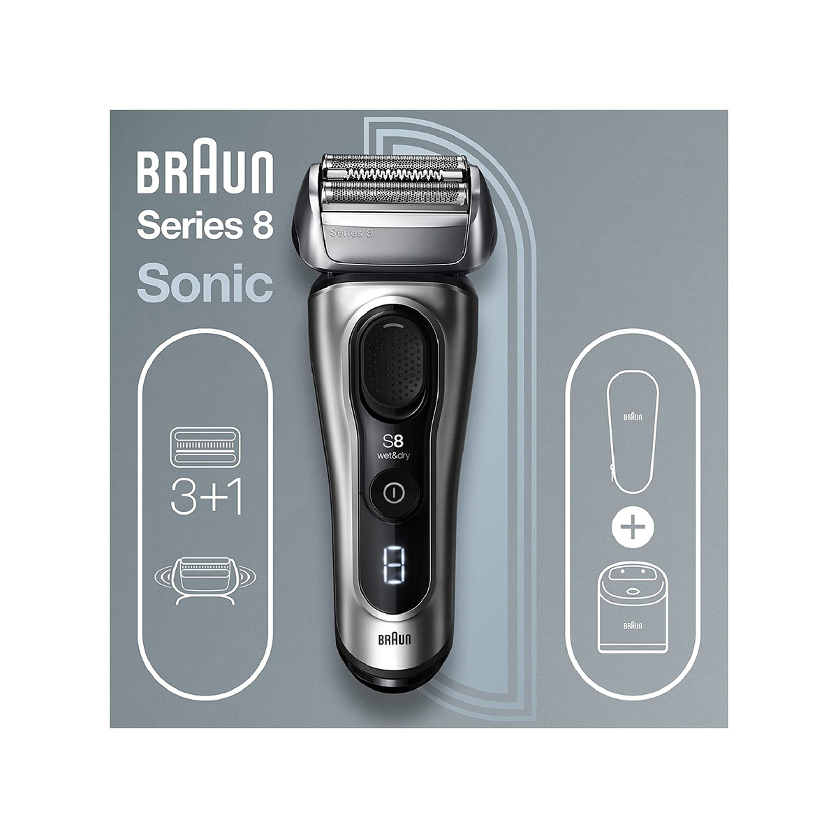 Braun Mens Electric Shaver 8467CC