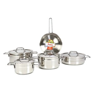 Chefline Stainless Steel Cookware Set BNG9 9Pcs