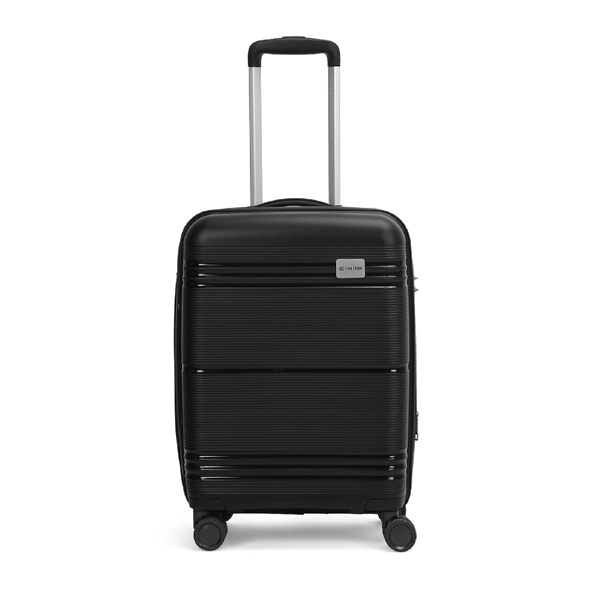 Carlton Focus Plus 4Wheel Hard Trolley 67cm Black