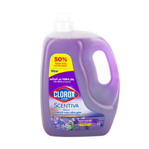 Clorox Scentiva Multipurpose Disinfectant Cleaner Tuscan Lavender 4.5 Litre