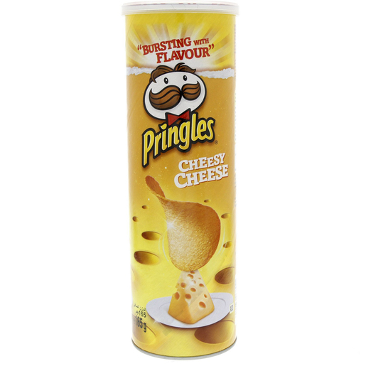 Buy Pringles Cheesy Cheese Chips 165g Online - Lulu Hypermarket UAE