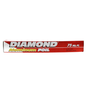 Diamond Aluminum Foil Size 22.8m x 30.4cm 75sq.ft 1 pc