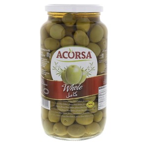 Acorsa Whole Green Olives 575 g