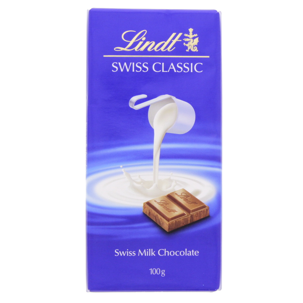 Lindt Swiss Classic Milk Chocolate 100g Covrd Chocobarsandtab Lulu Uae 0121