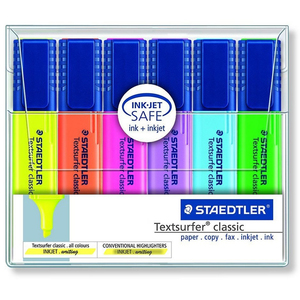 Staedtler Textsurfer Classic Highlighter 364WP6 6Piece