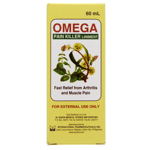 Omega Pain Killer Liniment 60 ml