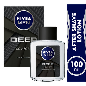 Nivea Men After Shave Lotion Deep Black Carbon 100 ml