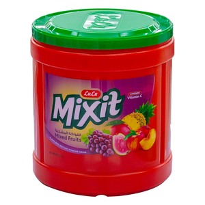 LuLu Mixit Mixed Fruits Flavoured Instant Powdered Drink 2 kg