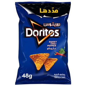 Doritos Sweet Chili Pepper Tortilla Chips 48 g