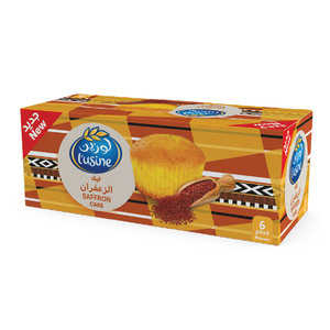 Lusine Saffron Cake 6 x 28 g