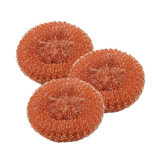 Home Mate Copper Mesh Scourer 3 pcs