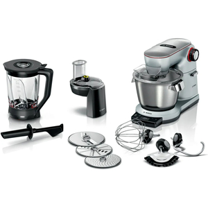 Bosch Series 8 Kitchen Machine with scale, 1500W, Silver/Black, MUM9GX5S21