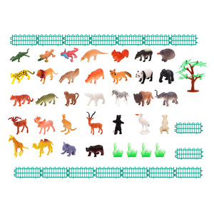 Skid Fusion Animals Figure 2.5 35Pcs A6635-1