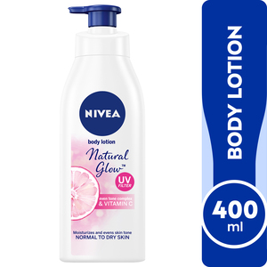 Nivea Body Lotion Natural Glow All Skin Types 400 ml