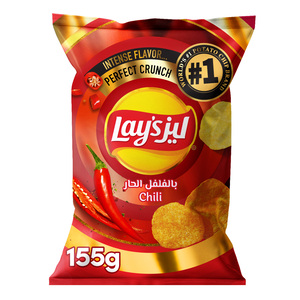 Lay's Chili Potato Chips 155 g