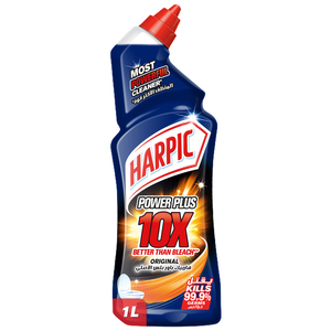 Harpic Original Power Plus 10X Most Powerful Toilet Cleaner 1 Litre