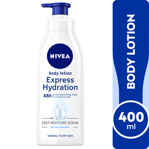 Nivea Body Lotion Express Hydration Normal & Dry Skin 400 ml