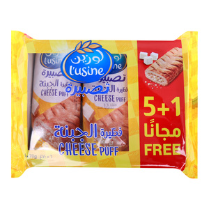 Lusine cheese Puff 70 g 5+1 Free