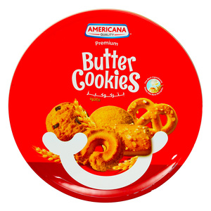 Americana Premium Butter Cookies Red 454 g