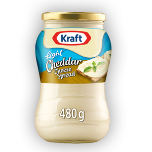 Kraft Light Cheddar Cheese Spread Jar 480 g