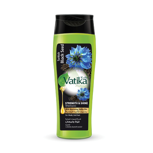 Vatika Naturals Turkish Black Seed Strength and Shine Shampoo For Weak Dull Hair 400 ml