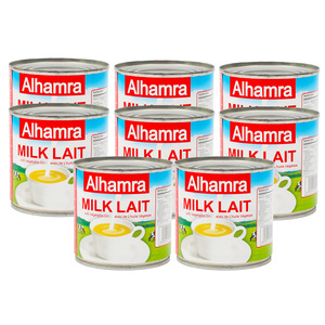 Alhamra Evaporated Milk 170 g 6 + 2