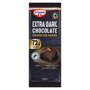 Dr .Oetker Extra Dark Chocolate 150 g