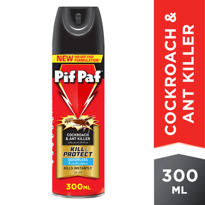 Pif Paf Power Guard Crawling Insect Killer Odourless 300 ml