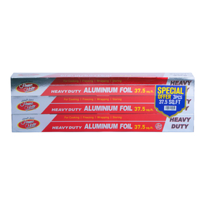 Home Mate Heavy Duty Aluminium Foil Size 37.5sq.ft 3 pcs