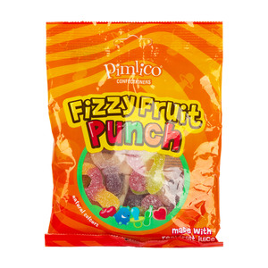 Pi mlico Fizzy Fruit Punch Gummy 120 g