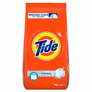 Tide Semi-Automatic Laundry Detergent Powder Original Scent 9 kg