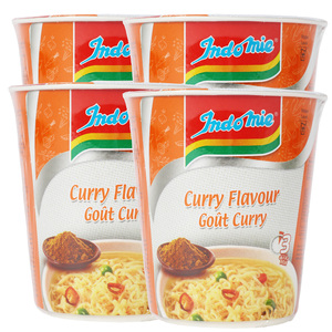 Indomie Curry Flavour Cup Noodles Value Pack 4 x 60 g