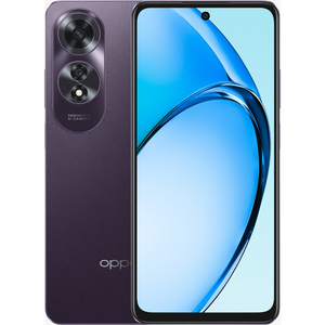 Oppo A60 Dual Sim 4G Smartphone, 8 GB RAM, 256 GB Storage, Midnight Purple, CPH2631