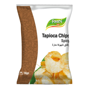 Faani Spicy Tapioca Chips 100 g