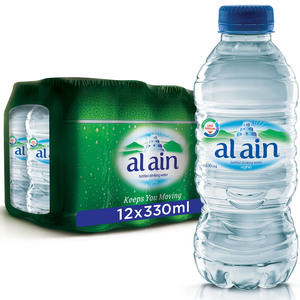 Al Ain Bottled Drinking Water 330 ml 10+2