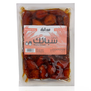 Baraka Dates Khalas Sabaek Pressed Dates 1 kg