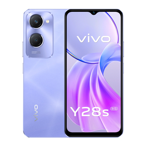 Vivo Y28s 5G Smartphone, 8 GB RAM, 256 GB Storage, Twinkling Purple