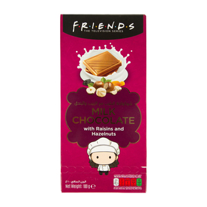 Friends Milk Chocolate With Raisins And Hazelnuts 100 g