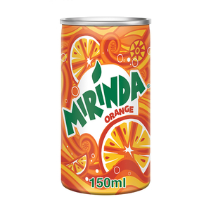 Mirinda Orange Carbonated Soft Drink Can 30 x 150 ml