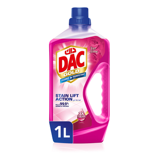 Dac Gold Multi Purpose Cleaner And Disinfectant Rose Bloom 1 Litre