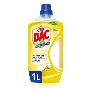 Dac Gold Multi-Purpose Disinfectant & Liquid Cleaner Citrus Burst 1 Litre